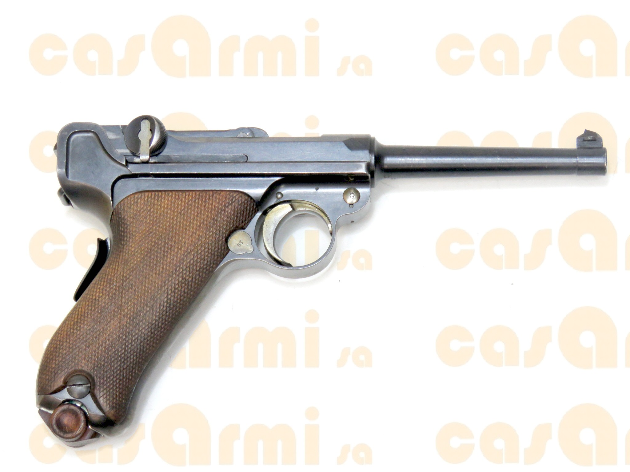 Parabellum mod. 00 Croce nel Sole, con fodero originale 7.65 Para